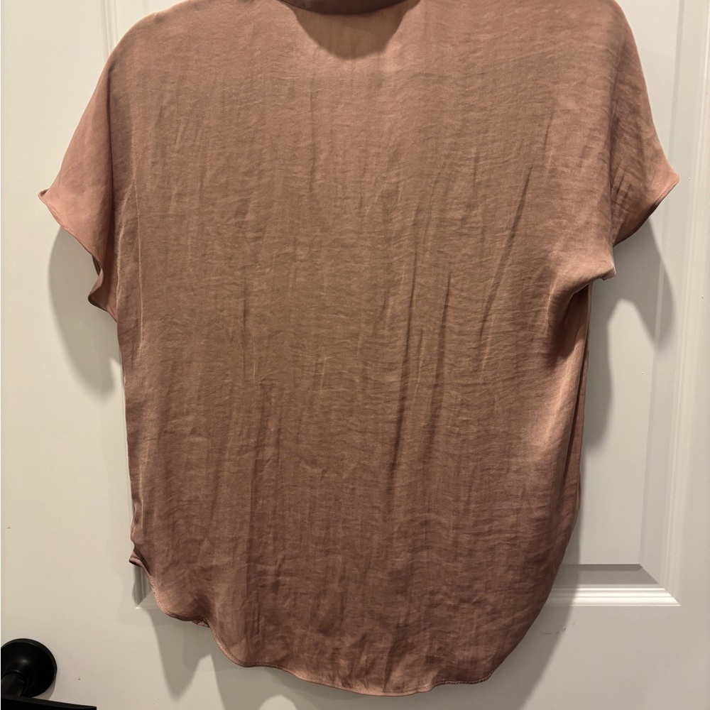 Naked Zebra Blush Pink Women's Blouse - Picture 2 of 3